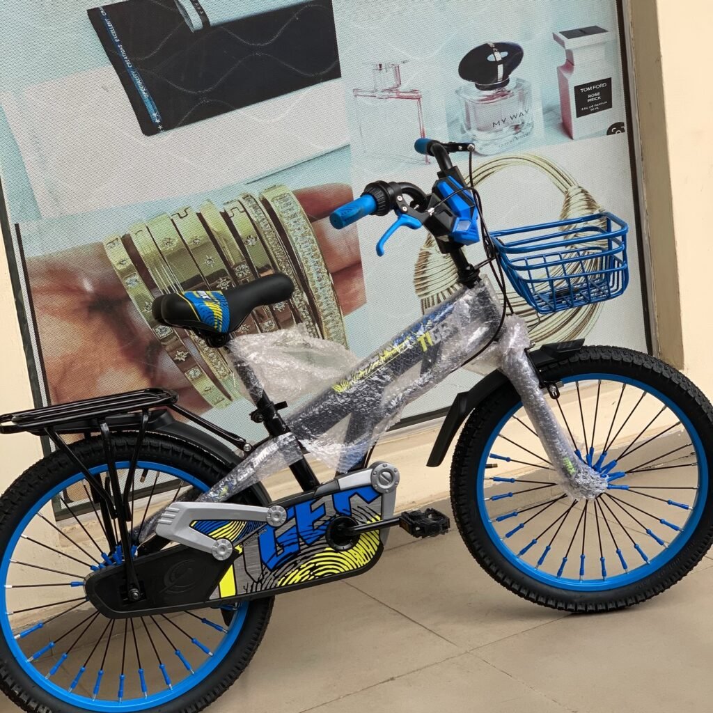 Big tire Size 20 bicycle Blue (10-13yrs)