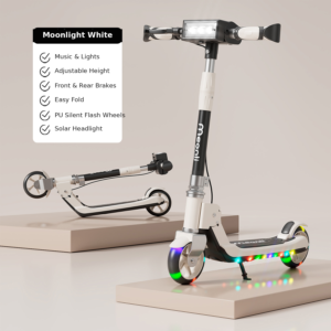 Big Kids 2 Wheel Scooter with Brake pedal
